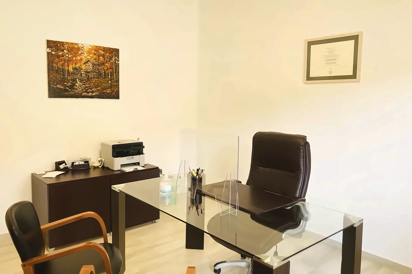 Postazione di ricevimento